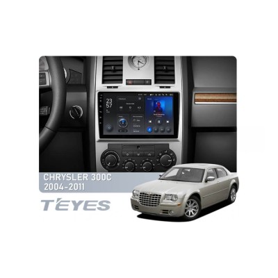 Штатна магнітола Teyes X1 2+32 Gb Chrysler 300C 1 2004-2011 9"
