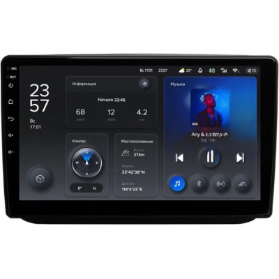 Штатна магнітола Teyes X1 2+32 Gb Wi-Fi Skoda Fabia 2 2007-2014 10"