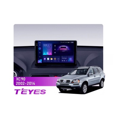 Штатна магнітола Teyes CC3 2k 6+128 Gb 360° Volvo XC90 C 2002-2014 9"