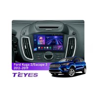 Штатна магнітола Teyes CC3 6+128 Gb Ford Kuga 2/Escape 3 2012-2019 (B) 9"