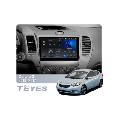 Штатна магнітола Teyes X1 2+32 Gb Wi-Fi Kia Cerato 3 YD (K3) 2013-2017 (A) 9"