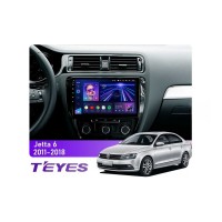 Штатна магнітола Teyes CC3 4+64 Gb Volkswagen Jetta 6 2011-2018 10"