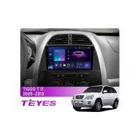 Штатна магнітола Teyes CC3 2k 3+32 Gb Chery Tiggo T11 1 2005-2013 9"