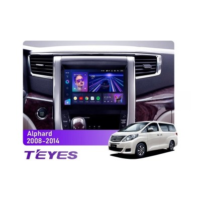 Штатна магнітола Teyes CC3 6+128 Gb 360° Toyota Alphard H20 2008-2014 9"