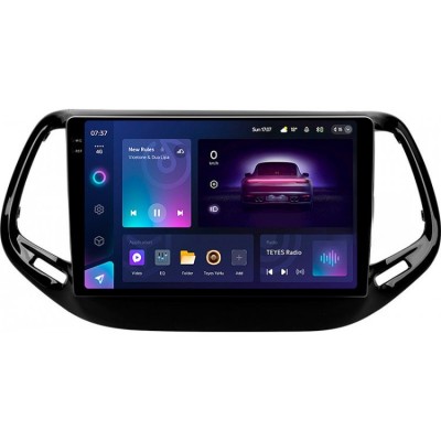 Штатна магнітола Teyes CC3 2k 3+32 Gb Jeep Compass 2 MP 2016-2018 10"