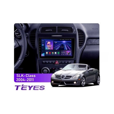 Штатна магнітола Teyes CC3 4+64 Gb Mercedes-Benz SLK-Class R171 2004-2011 9"