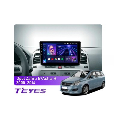 Штатна магнітола Teyes CC3 4+64 Gb Opel Zafira B 2005-2014, Astra H (F3) (0 Din) 2004-2014 9"