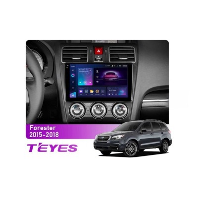 Штатна магнітола Teyes CC3 2k 4+32 Gb Subaru Forester SJ 2015-2018 9"