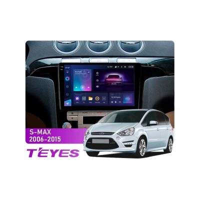 Штатна магнітола Teyes CC3 2k 6+128 Gb Ford S-MAX 1 2006-2015 (F1) 9"