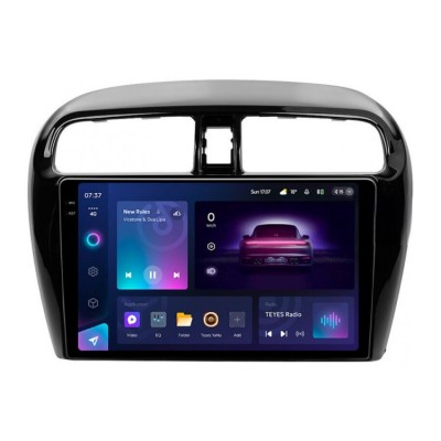 Штатна магнітола Teyes CC3 2k 6+128 Gb 360° Mitsubishi Mirage 6 2012-2018 9"