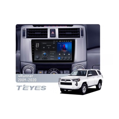 Штатна магнітола Teyes X1 2+32 Gb Wi-Fi Toyota 4Runner 5 N280 2009-2020 9"