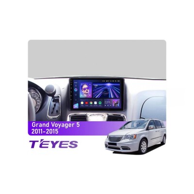 Штатна магнітола Teyes CC3 6+128 Gb Chrysler Grand Voyager 5 2011-2015 9"