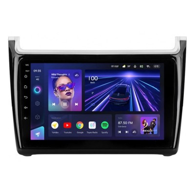Штатна магнітола Teyes CC3 4+64 Gb Volkswagen POLO 5 2008-2020 9"