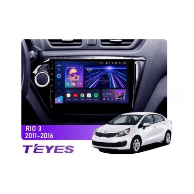 Штатна магнітола Teyes CC3 6+128 Gb 360° Kia RIO 3 2011-2016 9"