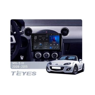 Штатна магнітола Teyes X1 2+32 Gb Wi-Fi Mazda MX-5 3 NC 2008-2015 9"