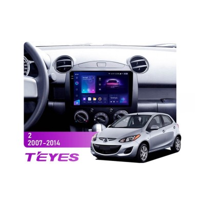 Штатна магнітола Teyes CC3 2k 3+32 Gb Mazda 2 DE 2007-2014 9"
