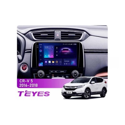Штатна магнітола Teyes CC3 2k 6+128 Gb Honda CR-V 5 RT RW 2016-2018 9"