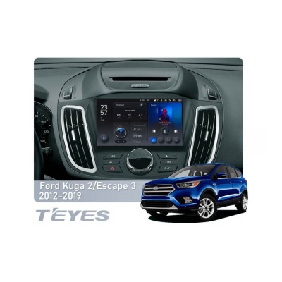 Штатна магнітола Teyes X1 2+32 Gb Wi-Fi Ford Kuga 2/Escape 3 2012-2019 (B) 9"