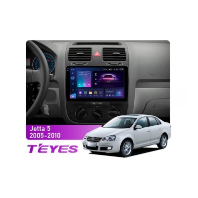Штатна магнітола Teyes CC3 2k 3+32 Gb Volkswagen Jetta 5, Golf 5 2005-2010 (A) 10"