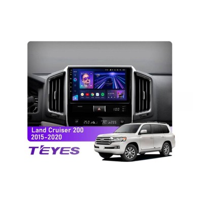 Штатна магнітола Teyes CC3 6+128 Gb 360° Toyota Land Cruiser 11 200 2015-2020 9"