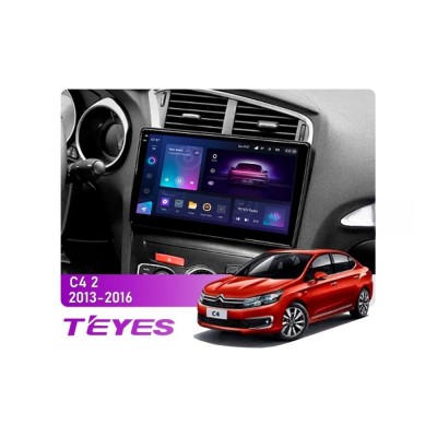 Штатна магнітола Teyes CC3 2k 3+32 Gb Citroen C4 2 B7 (ZYJ) 2013-2016 10"