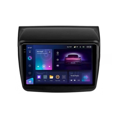 Штатна магнітола Teyes CC3 2k 6+128 Gb 360° Mitsubishi Pajero Sport 2 L200 Triton 2008-2016 (CAN BUS) 9"