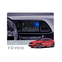 Штатна магнітола Teyes X1 2+32 Gb Seat Leon 3 2012-2020 9"