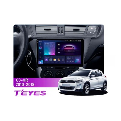 Штатна магнітола Teyes CC3 2k 4+32 Gb Citroen C3-XR (F2) 2010-2018 10"