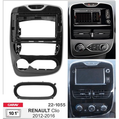 Переходная рамка Carav Renault Clio (22-1055)