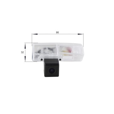 Камера заднього виду Falcon HS8295-AHD Cube Toyota RAV4 2014