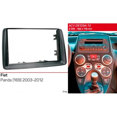 Перехідна рамка ACV Fiat Panda (281094-12)