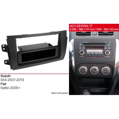 Перехідна рамка ACV Fiat Sedici (281094-17)