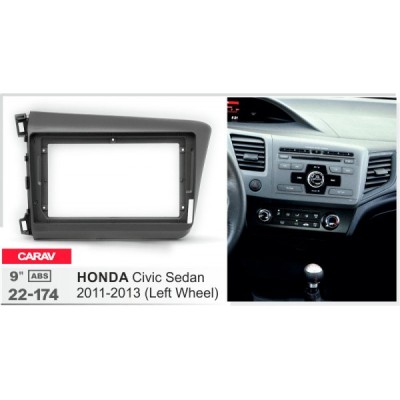 Перехідна рамка Carav Honda Civic (22-174)