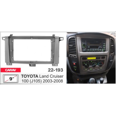 Перехідна рамка Carav Toyota Land Cruiser 100 (22-193)