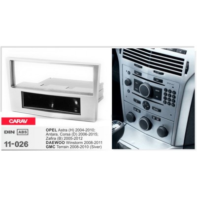 Перехідна рамка CARAV Opel Astra, Antara, Corsa, Zafira (11-026)
