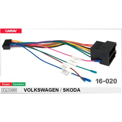 Перехідник для магнітол 9", 10.1" Volkswagen, Skoda Carav 16-020
