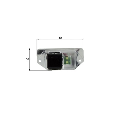 Камера заднего вида Falcon HS8054-XCCD Mitsubishi Lancer