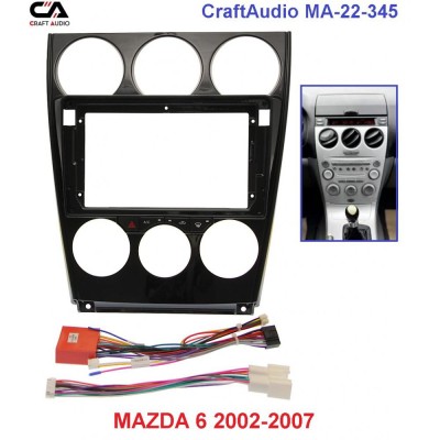 Рамка переходная CraftAudio MA-22-345 MAZDA 6 2002-2007