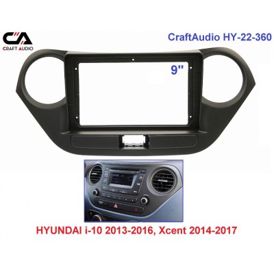 Рамка переходная CraftAudio HY-22-360 HYUNDAI i10 2013-2016