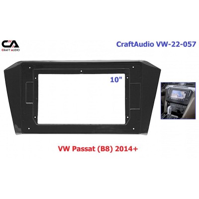 Рамка переходная CraftAudio VW-22-057 VW Passat (B8) 2014+ 10.1"