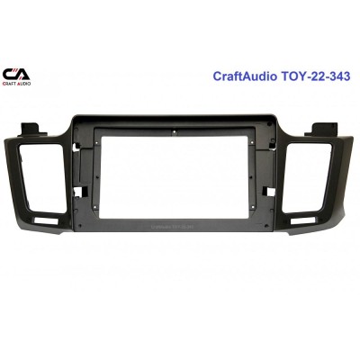 Рамка переходная CraftAudio TOY-22-343 TOYOTA RAV4 2013-2019 10.1"