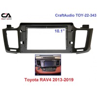 Рамка переходная CraftAudio TOY-22-343 TOYOTA RAV4 2013-2019 10.1"