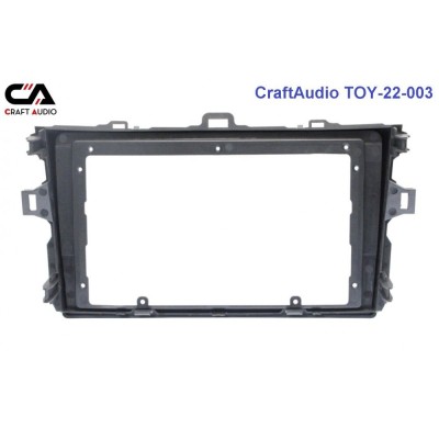 Рамка перехідна CraftAudio TOY-22-003 TOYOTA Corolla 2007-2013 9"