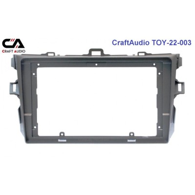Рамка перехідна CraftAudio TOY-22-003 TOYOTA Corolla 2007-2013 9"