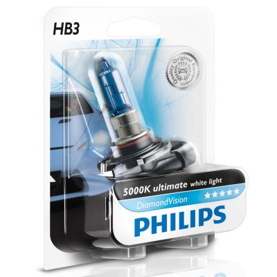 Галогенна лампа PHILIPS 9005DVB1 HB3 65W 12V P20d DiamondVision