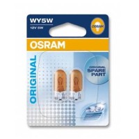Галогенна лампа OSRAM 2827-02B WY5W 12V W2,1X9,5D 10X2 Blister