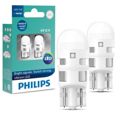 LED лампа PHILIPS 11961ULWX2 T10 6000K 12V B2