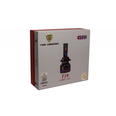 Комплект светодиодных ламп TBS Design T19 HB4 (P22d) 45W 9-32V 6000K