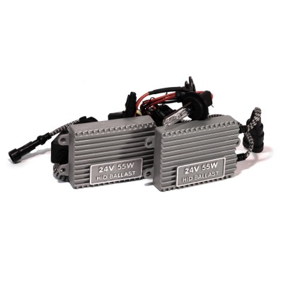 Комплект ксенона КВАНТ H7 6000К 24v с блоками AC