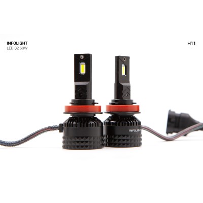 LED лампа Infolight S2 H11 60W